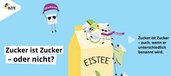 Ausschnitt aus der BZfE Infografik "Zucker ist Zucker - oder nicht?"