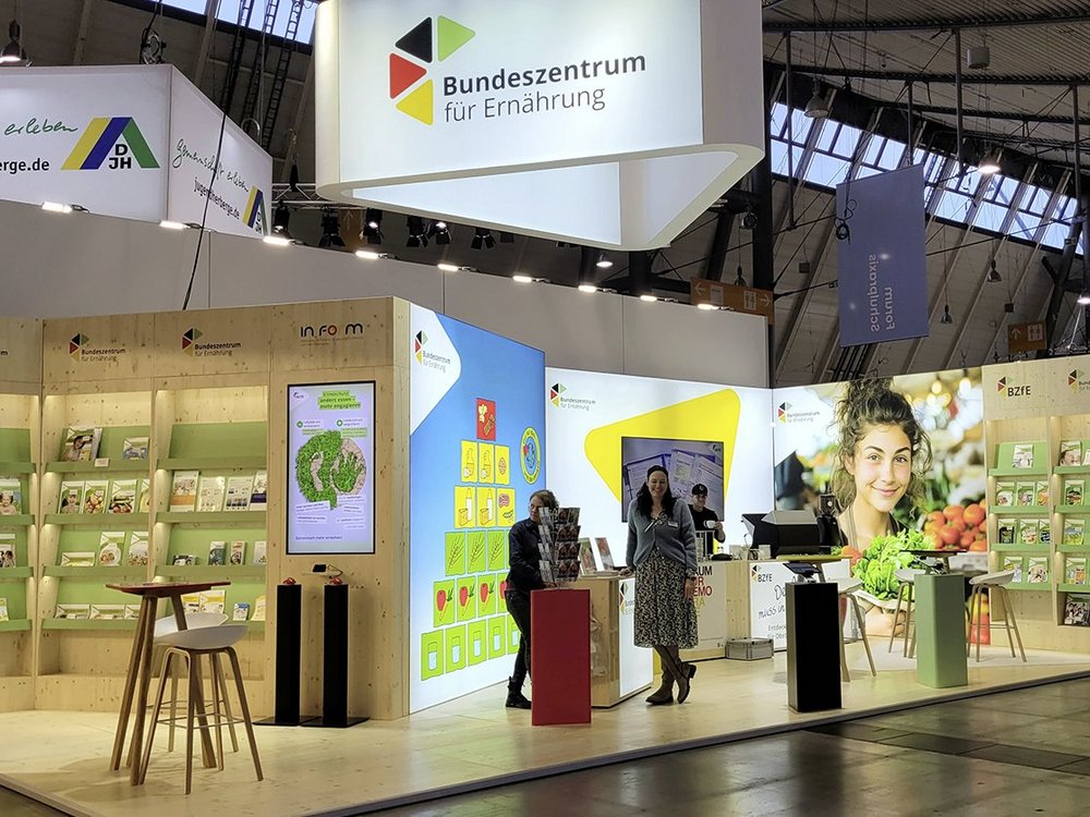 BZfE-Messestand auf der didacta 2025