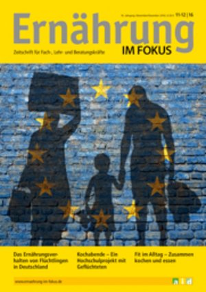 Titelbild der Ausgabe November/Dezember 2016 der Ernährung im Fokus