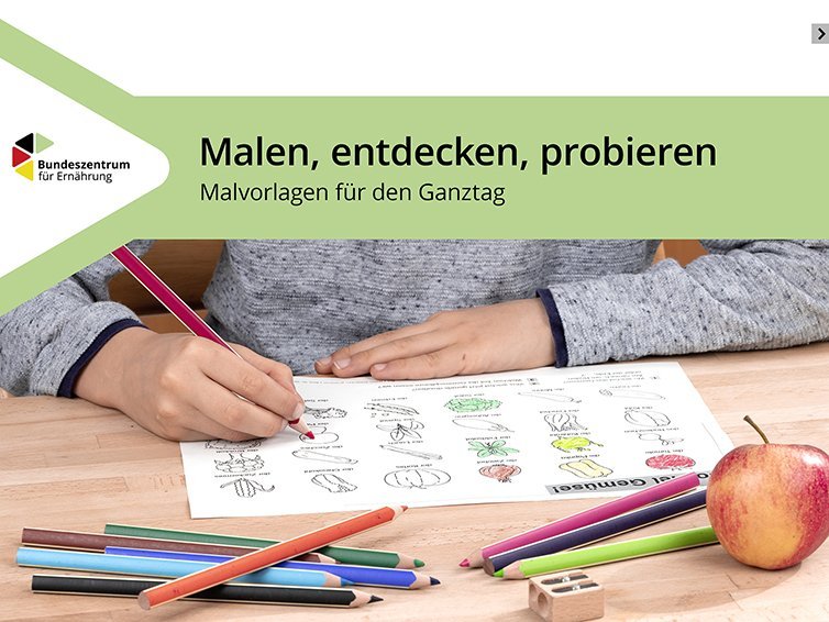 Titelbild von Malen, entdecken, probieren.