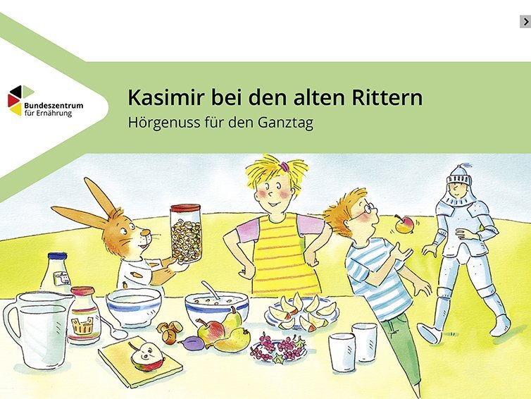 Titelbild Kasimir bie den alten Rittern.