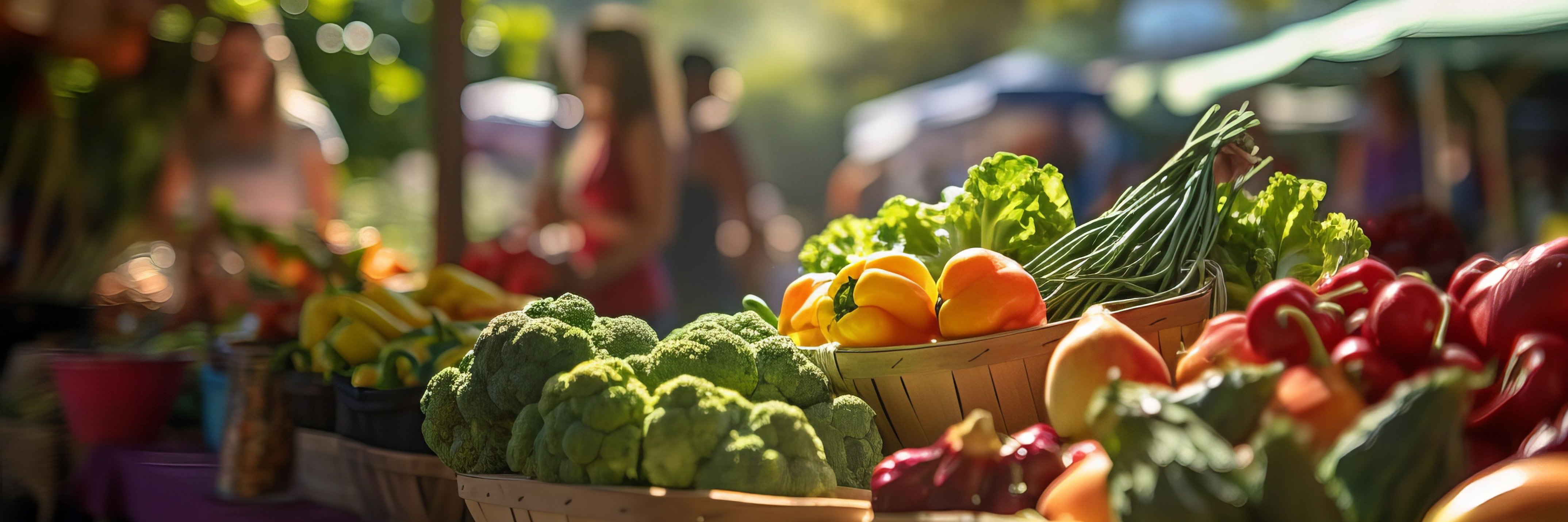 Frisches Gemüse auf dem Markt