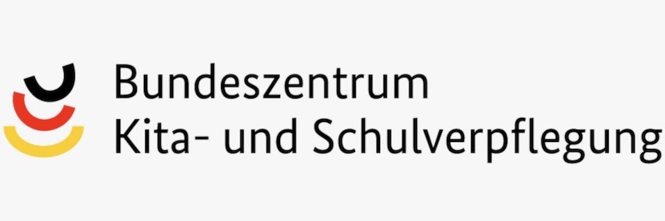 Logo vom Bundeszentrum Kita- und Schulverpflegung