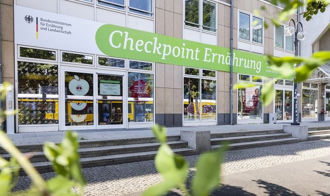 Außenansicht Checkpoint Ernährung Berlin