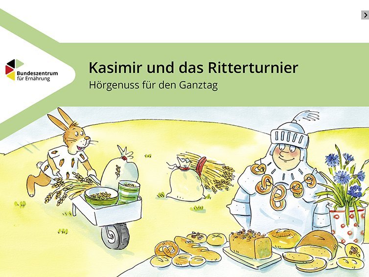 Titelbild Kasimir und das Ritterturnier.