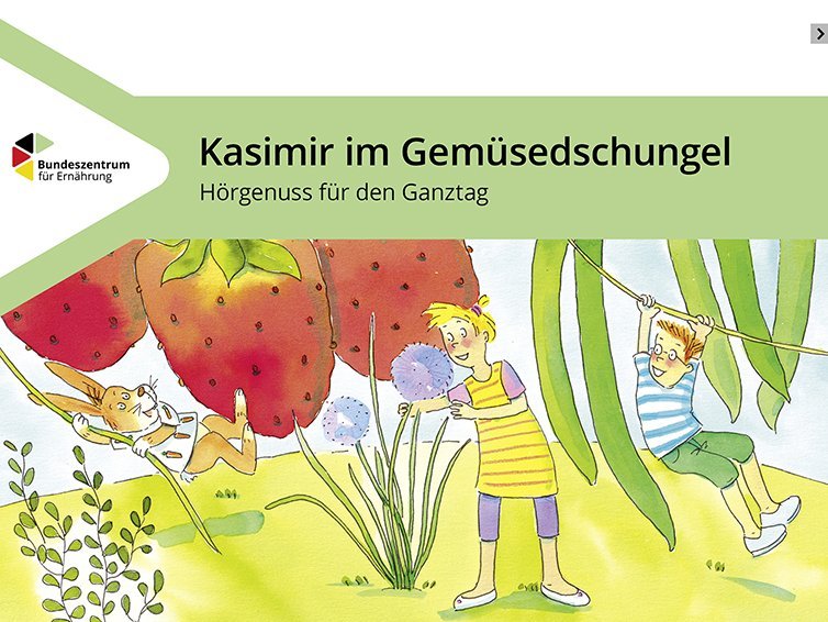 Titelbild Kasimir im Gemüsedschungel.