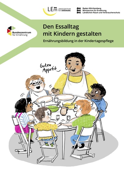 Titelbild des Materials "Den Essalltag mit Kindern gestalten"