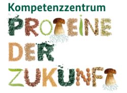 Logo mit Schriftzug Kompetenzzentrum Proteine der Zukunft