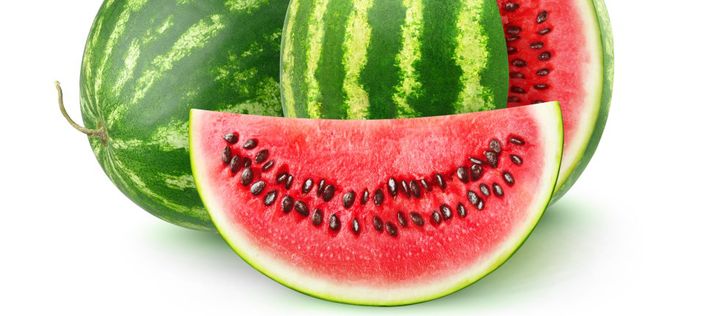 eine Wassermelone